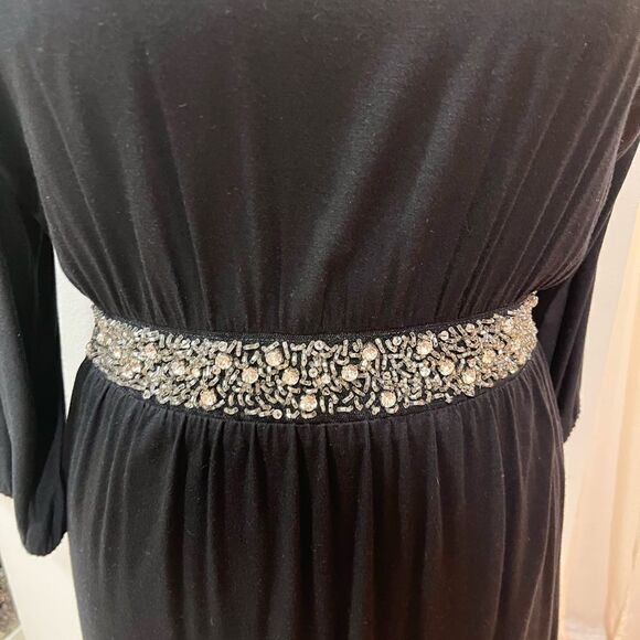 NWT Guess black dress rhinestones women’s size Small - Picture 2 of 6